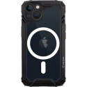 TACTCHUNKMAG-IP13 - Coque iPhone 13 Tactical Chunky Mantis MagSafe (bumper noir et dos transparent)