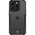 TACTQUANTUM-IP15MAX - Coque iPhone 15 Pro Max Tactical Quantum Stealth (bumper noir et dos transparent)