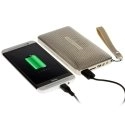 TG02-POWERSPEAKGOLD - Enceinte Bluetooth Radio FM et PowerBank 3000 mAh coloris gold