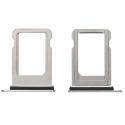 TIROIR-IPXSSILVER - Tiroir de carte SIM iPhone XS coloris gris silver
