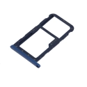 TIROIR-P20LITEBLEU - Tiroir Huawei P20 Lite pour carte Nano-SIM et microSD coloris bleu