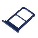 TIROIR-P20PROBLEU - Tiroir Huawei P20 PRO pour carte Nano-SIM et microSD coloris bleu