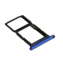 TIROIR-PSMARTZBLEU - Tiroir Huawei P-Smart Z pour carte Nano-SIM et microSD coloris bleu