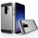 TOUGHARMOR-S9PLUSGRIS - Coque renforcée Galaxy S9 Plus hybride antichoc coloris gris