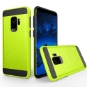 TOUGHARMOR-S9VERT - Coque renforcée Galaxy S9 hybride antichoc coloris vert
