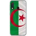 TPU0A40DRAPALGERIE - Coque souple pour Samsung Galaxy A40 avec impression Motifs drapeau de l'Algérie