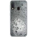 TPU0A40GOUTTEEAU - Coque souple pour Samsung Galaxy A40 avec impression Motifs gouttes d'eau