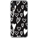 TPU0A40LOVE2 - Coque souple pour Samsung Galaxy A40 avec impression Motifs Love coeur 2