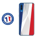 TPU0A50DRAPFRANCE - Coque souple pour Samsung Galaxy A50 avec impression Motifs drapeau de la France