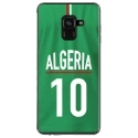 TPU0A8PLUS18MAILLOTALGERIE - Coque souple pour Samsung Galaxy A8-Plus 2018 avec impression Motifs Maillot de Football Algérie