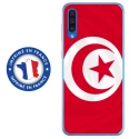 TPU0GALA70DRAPTUNISIE - Coque souple pour Samsung Galaxy A70 avec impression Motifs drapeau de la Tunisie