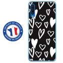 TPU0GALA70LOVE2 - Coque souple pour Samsung Galaxy A70 avec impression Motifs Love coeur 2