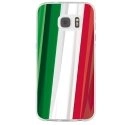 TPU0GALS7DRAPITALIE - Coque souple pour Samsung Galaxy S7 SM-G930 avec impression Motifs drapeau de l'Italie