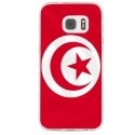TPU0GALS7DRAPTUNISIE - Coque souple pour Samsung Galaxy S7 SM-G930 avec impression Motifs drapeau de la Tunisie