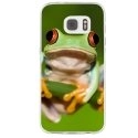 TPU0GALS7GRENOUILLE - Coque souple pour Samsung Galaxy S7 SM-G930 avec impression Motifs grenouille