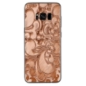 TPU0GALS8PLUSARABESQUEBRONZE - Coque souple pour Samsung Galaxy S8 Plus avec impression Motifs arabesque bronze