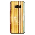 TPU0GALS8PLUSBANDESVINT1 - Coque souple pour Samsung Galaxy S8 Plus avec impression Motifs bandes effets vintages 1