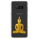 TPU0GALS8PLUSBOUDDHAOR - Coque souple pour Samsung Galaxy S8 Plus avec impression Motifs bouddha or
