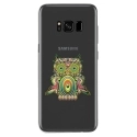 TPU0GALS8PLUSCHOUETTE - Coque souple pour Samsung Galaxy S8 Plus avec impression Motifs chouette psychédélique