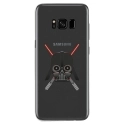 TPU0GALS8PLUSDARKVA - Coque souple pour Samsung Galaxy S8 Plus avec impression Motifs Dark et sabres lasers