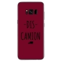 TPU0GALS8PLUSDISCAMIONBORDEAU - Coque souple pour Samsung Galaxy S8 Plus avec impression Motifs Dis Camion bordeau