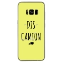 TPU0GALS8PLUSDISCAMIONJAUNE - Coque souple pour Samsung Galaxy S8 Plus avec impression Motifs Dis Camion jaune