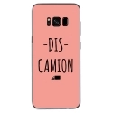 TPU0GALS8PLUSDISCAMIONROSE - Coque souple pour Samsung Galaxy S8 Plus avec impression Motifs Dis Camion rose