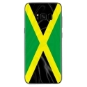 TPU0GALS8PLUSDRAPJAMAIQUE - Coque souple pour Samsung Galaxy S8 Plus avec impression Motifs drapeau de la Jamaïque