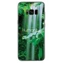 TPU0GALS8PLUSHUMANITY - Coque souple pour Samsung Galaxy S8 Plus avec impression Motifs Humanity