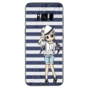 TPU0GALS8PLUSMANGAMARINE - Coque souple pour Samsung Galaxy S8 Plus avec impression Motifs manga fille marin