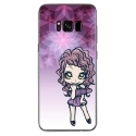 TPU0GALS8PLUSMANGAVIOLETTA - Coque souple pour Samsung Galaxy S8 Plus avec impression Motifs manga fille violetta
