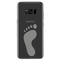 TPU0GALS8PLUSPIED - Coque souple pour Samsung Galaxy S8 Plus avec impression Motifs empreinte de pied