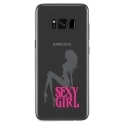 TPU0GALS8PLUSSEXYGIRL - Coque souple pour Samsung Galaxy S8 Plus avec impression Motifs Sexy Girl