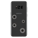 TPU0GALS8PLUSTROUBALLE - Coque souple pour Samsung Galaxy S8 Plus avec impression Motifs impacts de balles