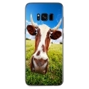 TPU0GALS8PLUSVACHE - Coque souple pour Samsung Galaxy S8 Plus avec impression Motifs vache