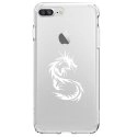 TPU0IP7PLUSDRAGONTRIBAL - Coque souple pour Apple iPhone 7 Plus avec impression Motifs dragon tribal