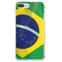 TPU0IP7PLUSDRAPBRESIL - Coque souple pour Apple iPhone 7 Plus avec impression Motifs drapeau du Brésil
