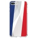 TPU0IP7PLUSDRAPFRANCE - Coque souple pour Apple iPhone 7 Plus avec impression Motifs drapeau de la France