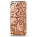 TPU0IPHONE5CARABESQUEBRONZE - Coque souple pour Apple iPhone 5C avec impression Motifs arabesque bronze