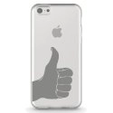 TPU0IPHONE5CMAINPOUCE - Coque souple pour Apple iPhone 5C avec impression Motifs pouce levé