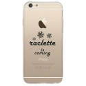 TPU0IPHONE6SRACLETTECOMING - Coque souple pour iPhone 6/6S avec impression Motifs raclette is coming