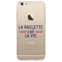 TPU0IPHONE6SRACLETTEVIE - Coque souple pour iPhone 6/6S avec impression Motifs la raclette c'est la vie
