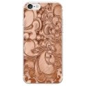 TPU0IPHONE7ARABESQUEBRONZE - Coque souple pour Apple iPhone 7 avec impression Motifs arabesque bronze