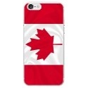 TPU0IPHONE7DRAPCANADA - Coque souple pour Apple iPhone 7 avec impression Motifs drapeau du Canada