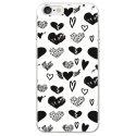 TPU0IPHONE7LOVE1 - Coque souple pour Apple iPhone 7 avec impression Motifs Love coeur 1