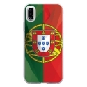 TPU0IPHONEXDRAPPORTUGAL - Coque souple pour Apple iPhone X avec impression Motifs drapeau du Portugal
