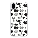TPU0IPHONEXLOVE1 - Coque souple pour Apple iPhone X avec impression Motifs Love coeur 1