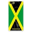 TPU0LENNY3DRAPJAMAIQUE - Coque souple pour Wiko Lenny 3 avec impression Motifs drapeau de la Jamaïque