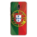 TPU0LENNY5DRAPPORTUGAL - Coque souple pour Wiko Lenny 5 avec impression Motifs drapeau du Portugal