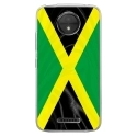 TPU0MOTOCPLUSDRAPJAMAIQUE - Coque souple pour Motorola Moto C Plus avec impression Motifs drapeau de la Jamaïque